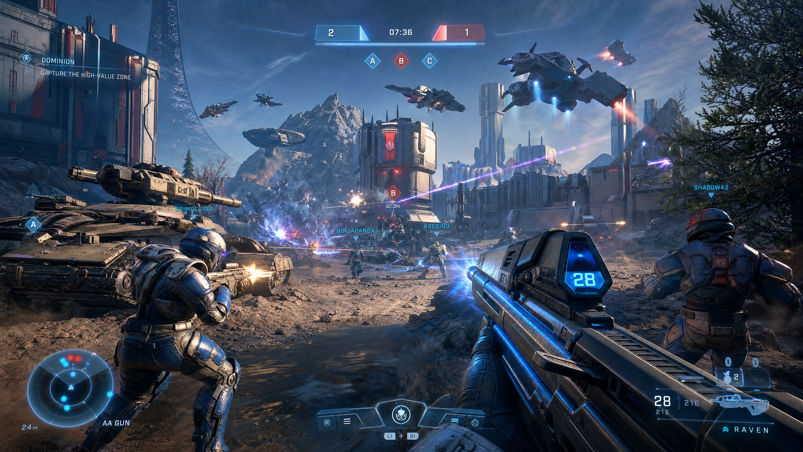 Nexus Protocol: Reborn — FPS game